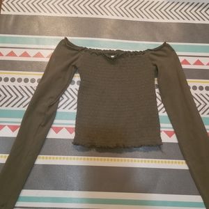 Hollister, crop top, tight